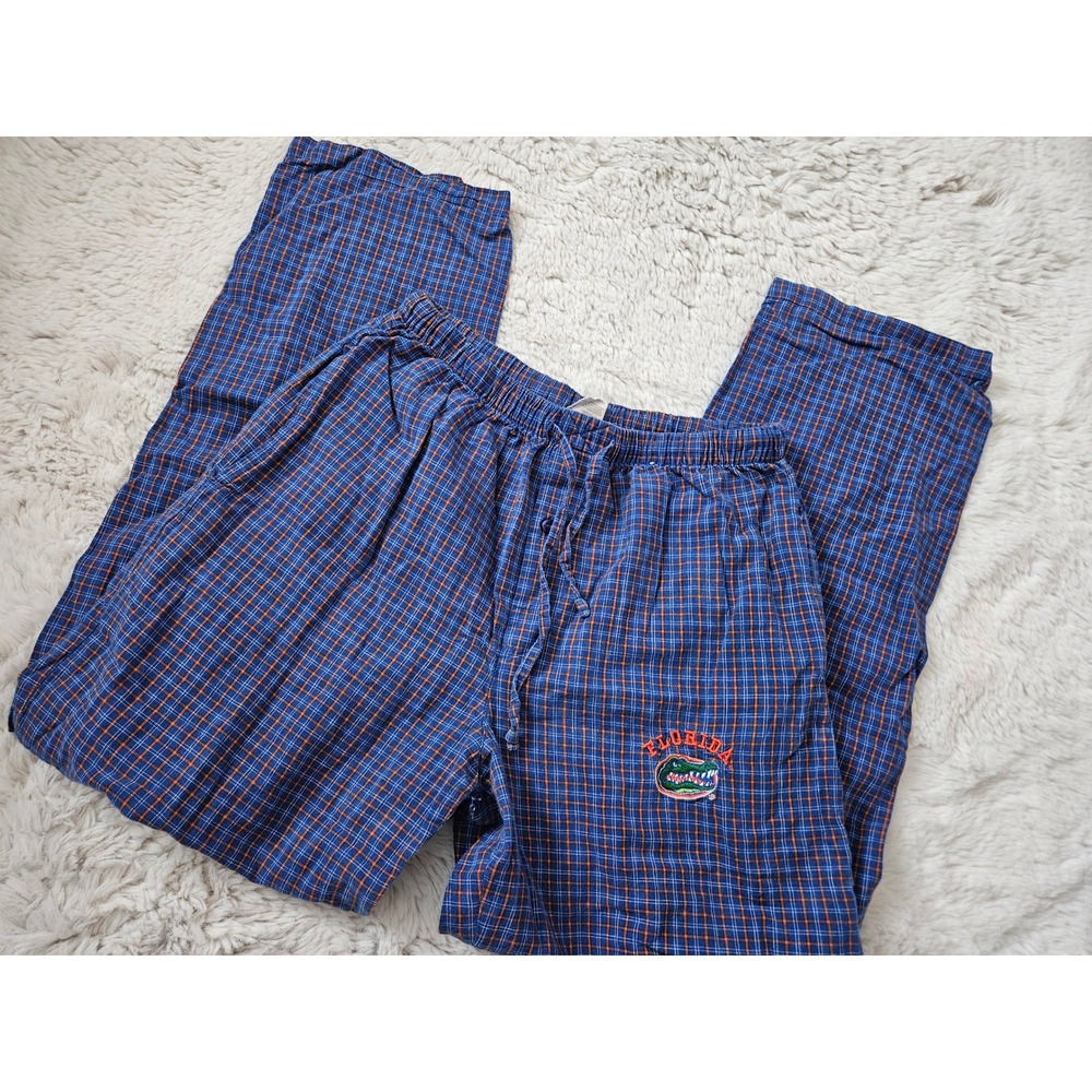 Florida Gators Sideline Apparel Plaid Pajama Pants Size Small